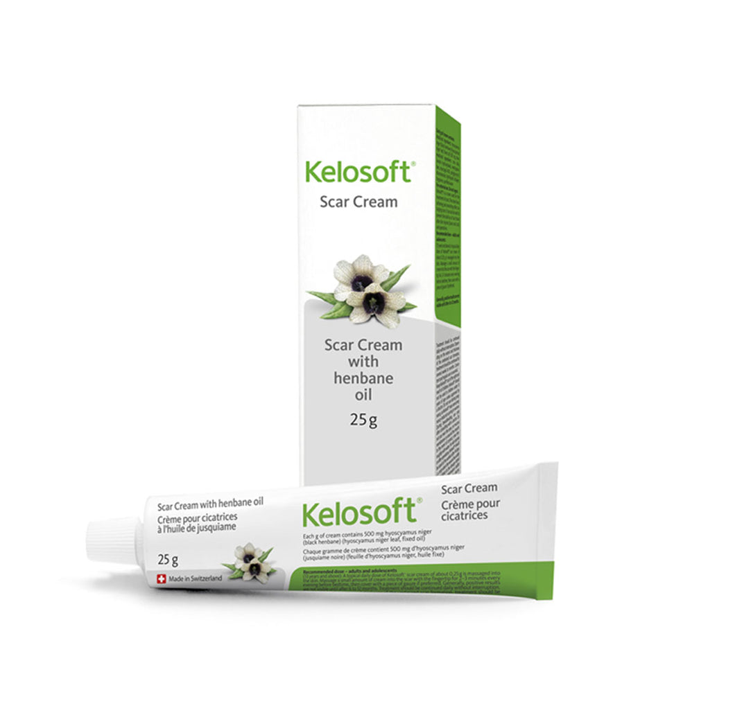 KELOSOFT | Scar Removal Cream | Plant-based | Fades Keloids, Stretch Marks, Burns